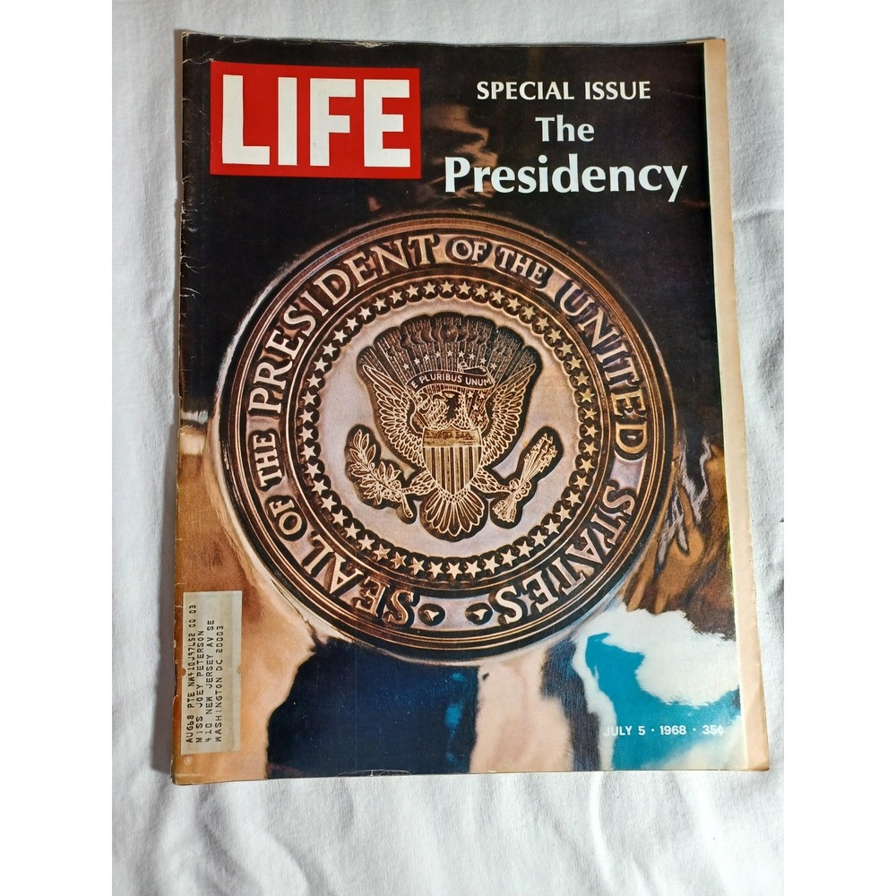 Vintage LIFE Magazine Special Issue The Presidency July 5 1968 Vol 65 No1‎